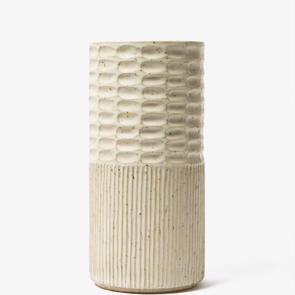 Vase relief large oat 