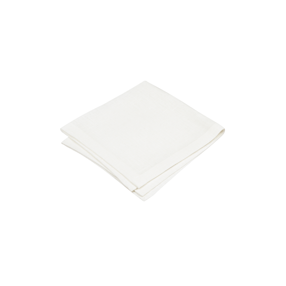 Napkin Gård off-white washed linen 43x43 cm