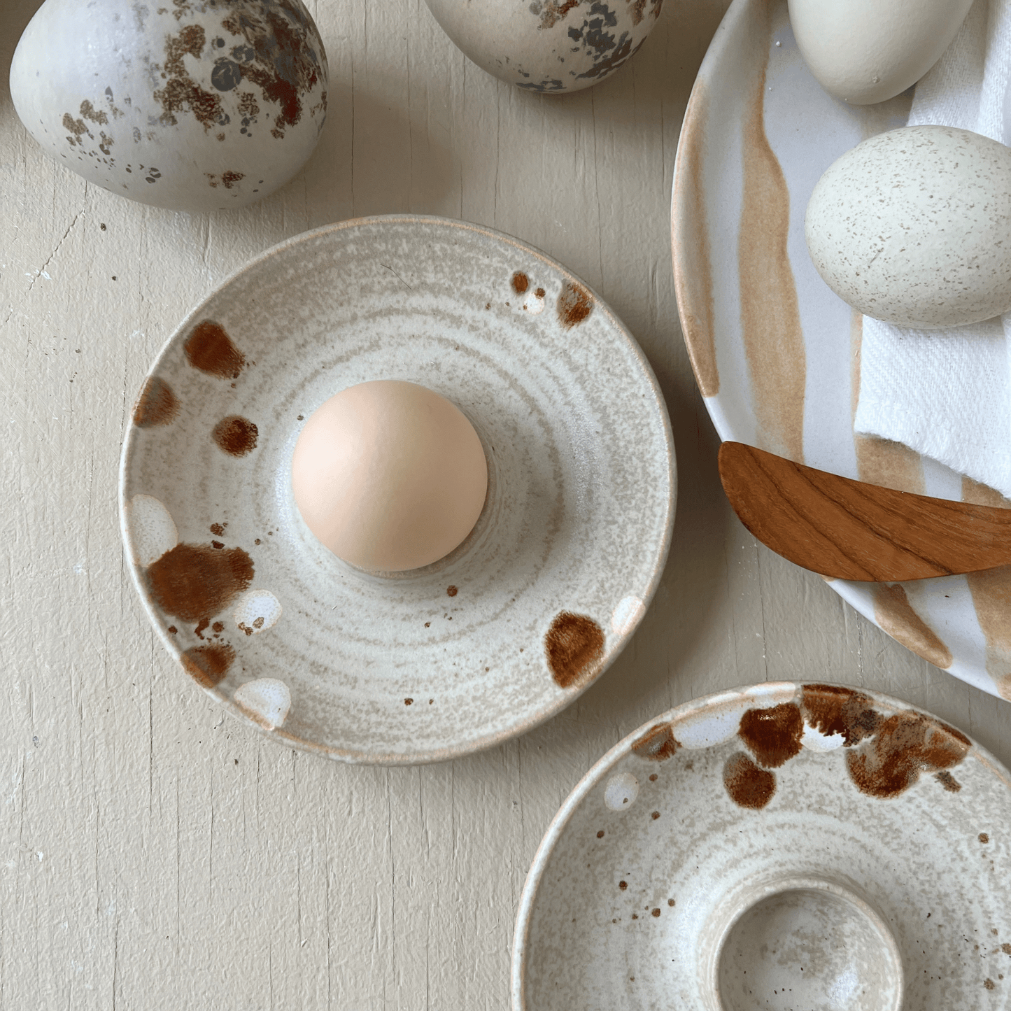 Egg Cup Speckled