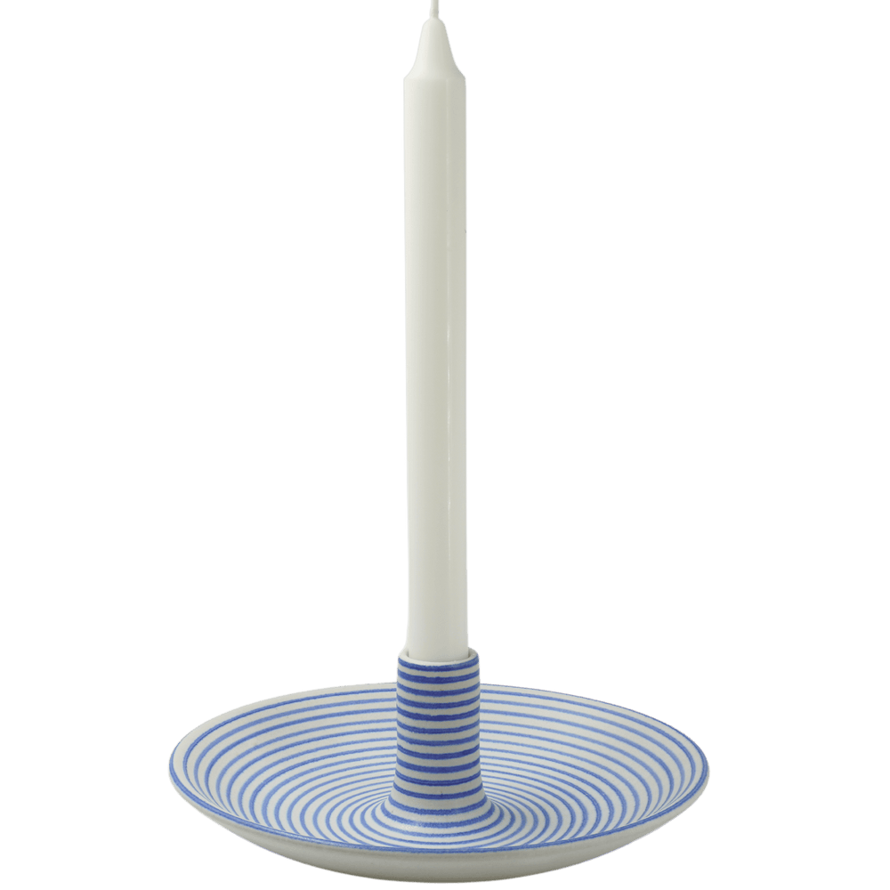 Line candle holder large