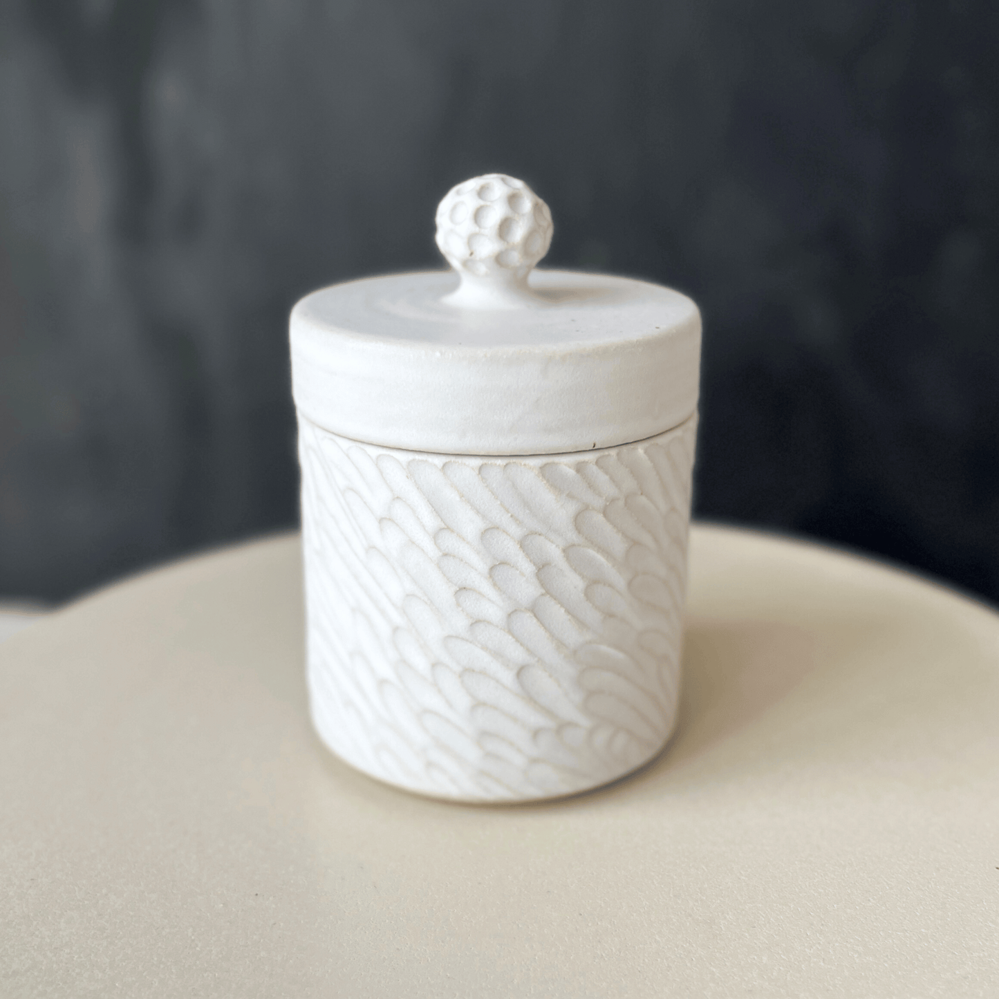 Jar with lid small