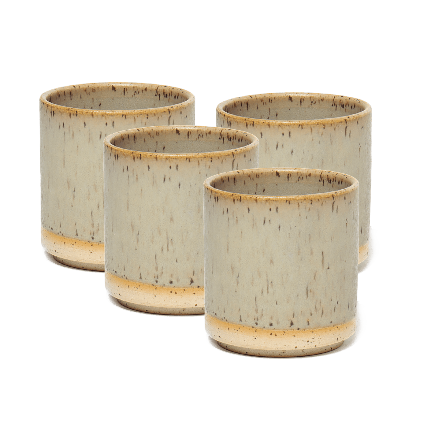 Cup set of 4 natural