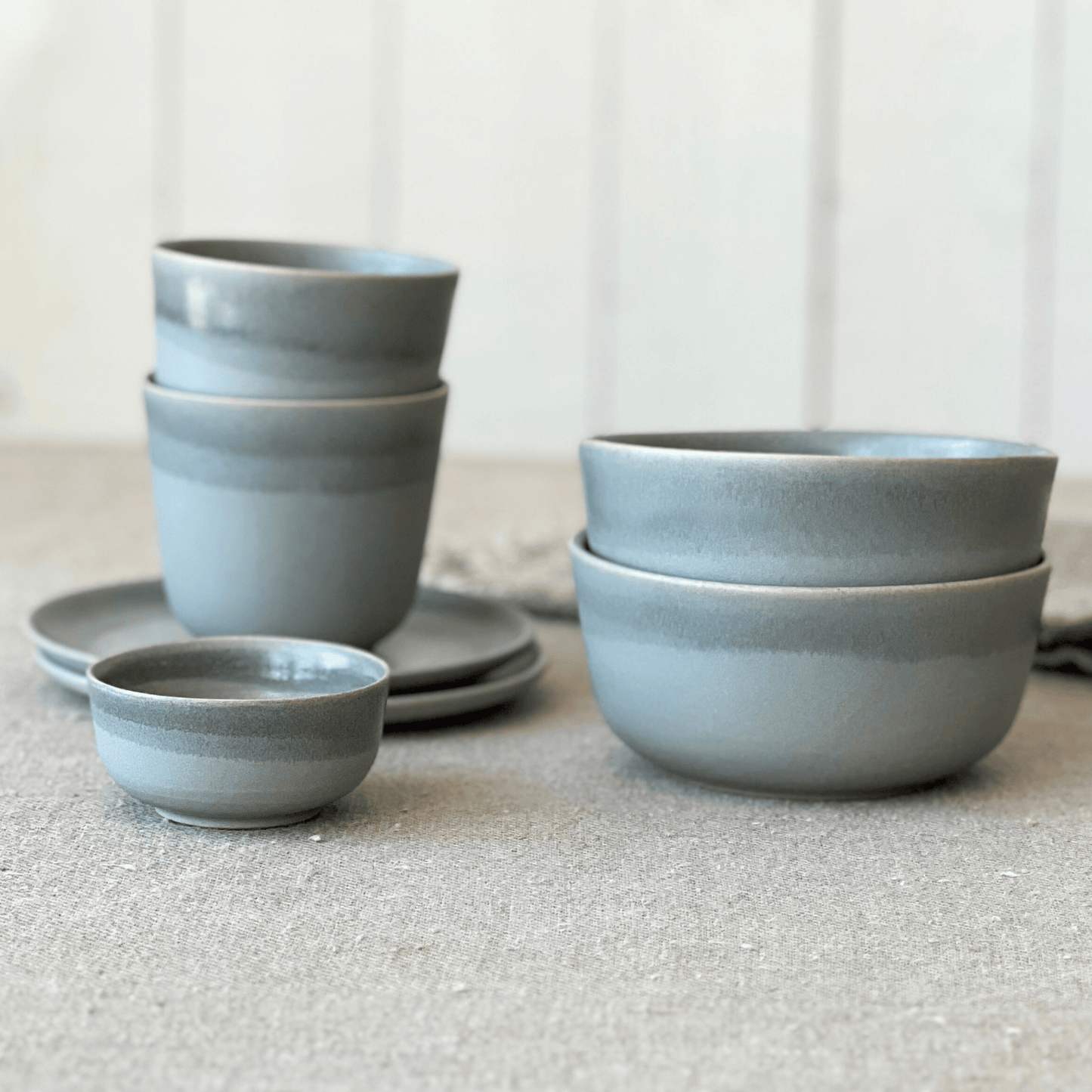 Breakfast set Mini Morgon Gray 7 pieces 