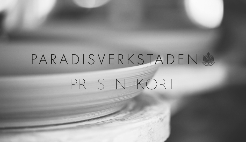 Paradisverkstaden's Gift Card for Webshop