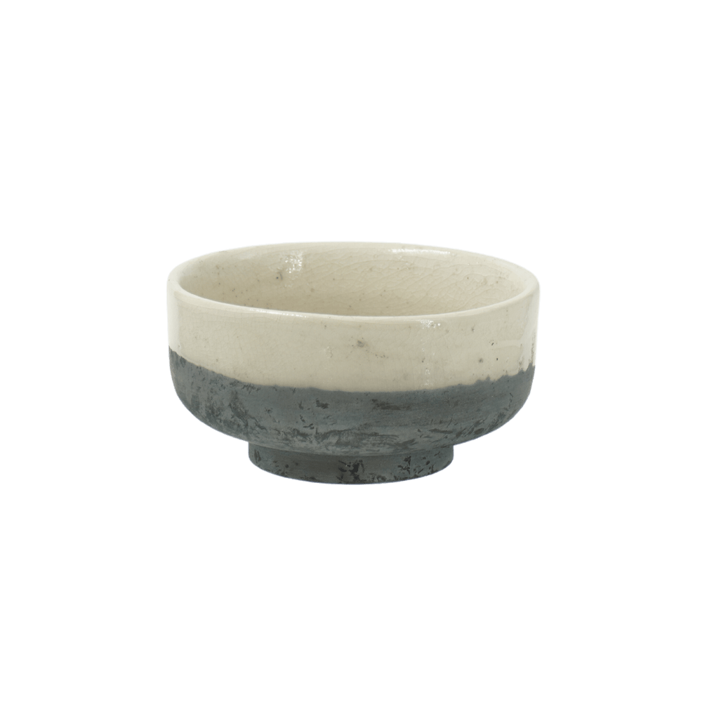 Raku bowl mini - white